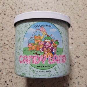 Goose Creek Candy Land KING KANDY 3 Wick Jar Candle 14.5 Oz Soy Wax Blend